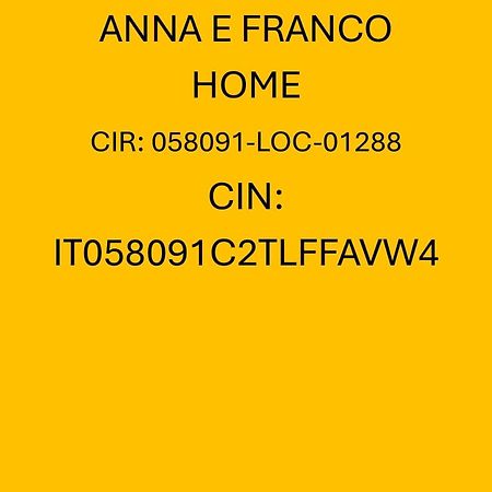 Anna E Franco Home Rome Buitenkant foto