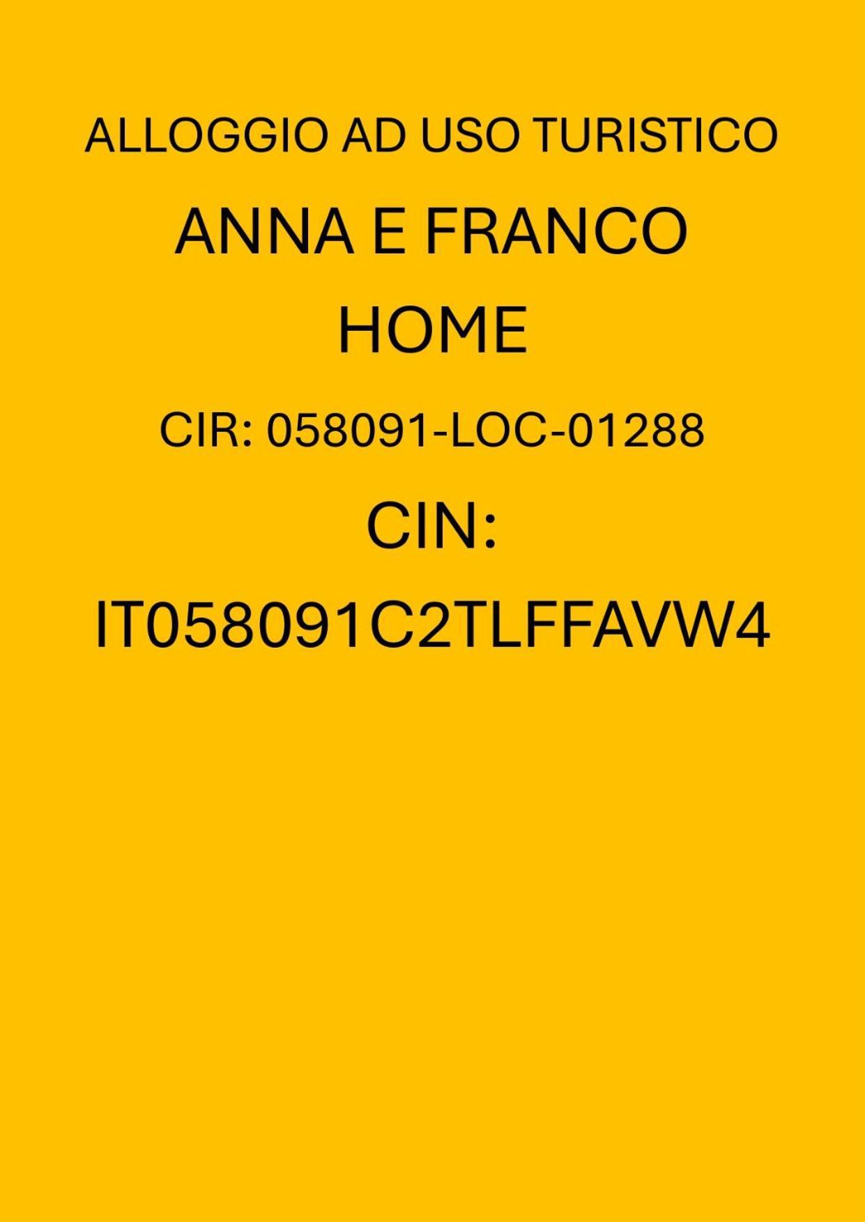 Anna E Franco Home Rome Buitenkant foto